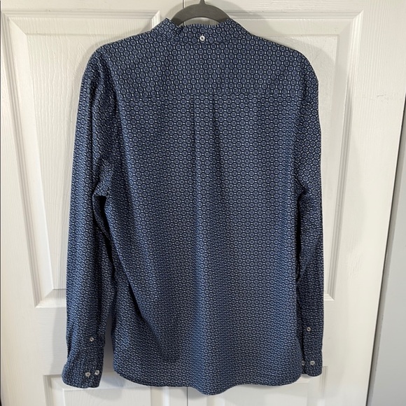 Brooks Brothers Blue Geometric Casual Shirt - Picture 3 of 7